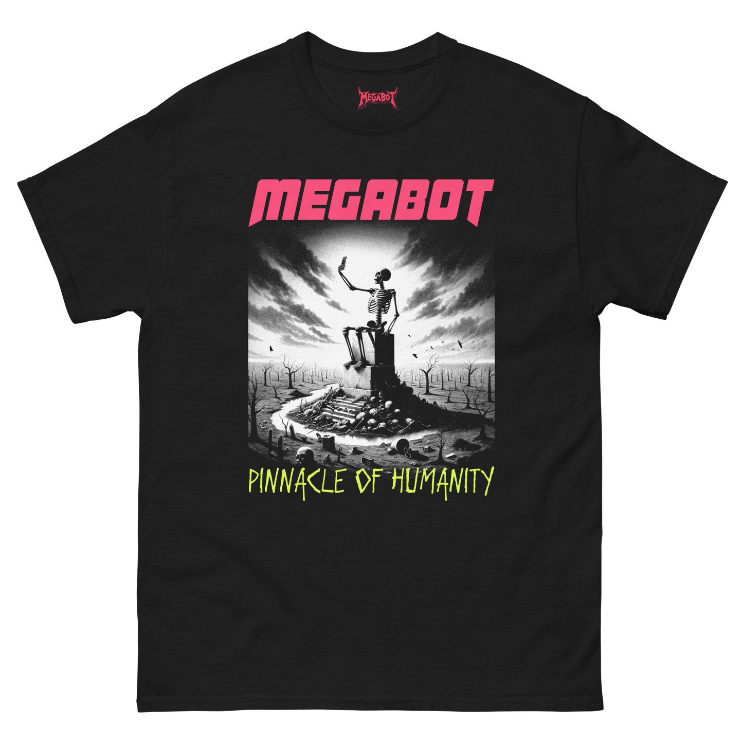 Pinnacle Of Humanity - Black T-Shirt