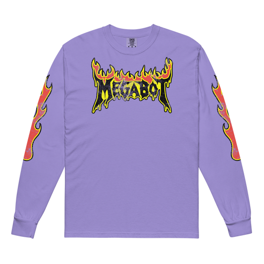 Fire - Violet Long Sleeve T-Shirt