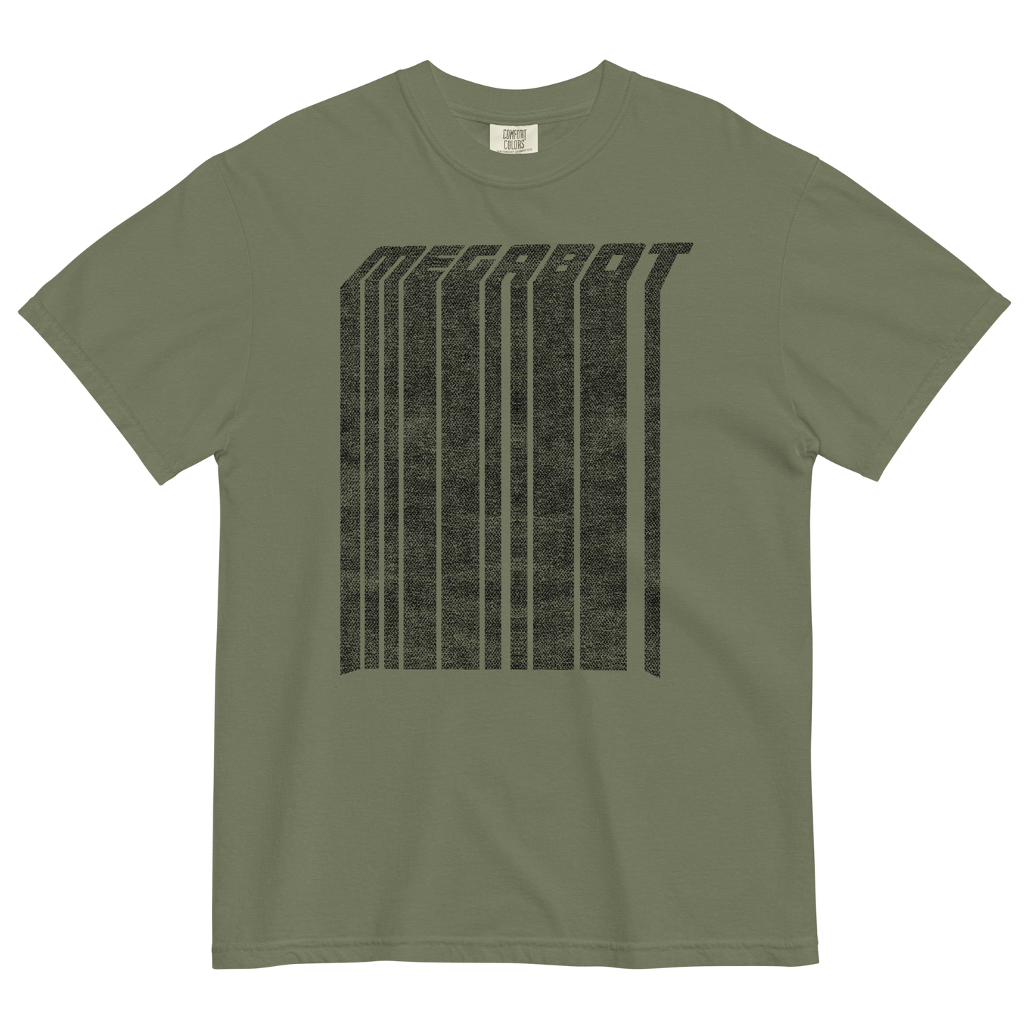 Barcode - Army Green T-Shirt