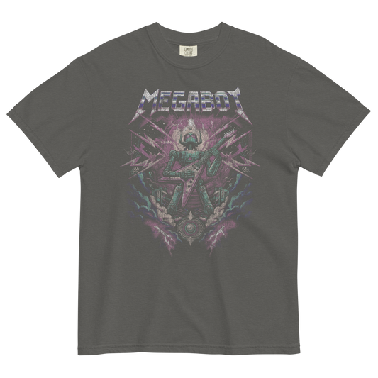 Metalbot - Faded Black T-Shirt